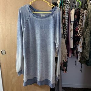 American eagle- ombré jegging sweatshirt